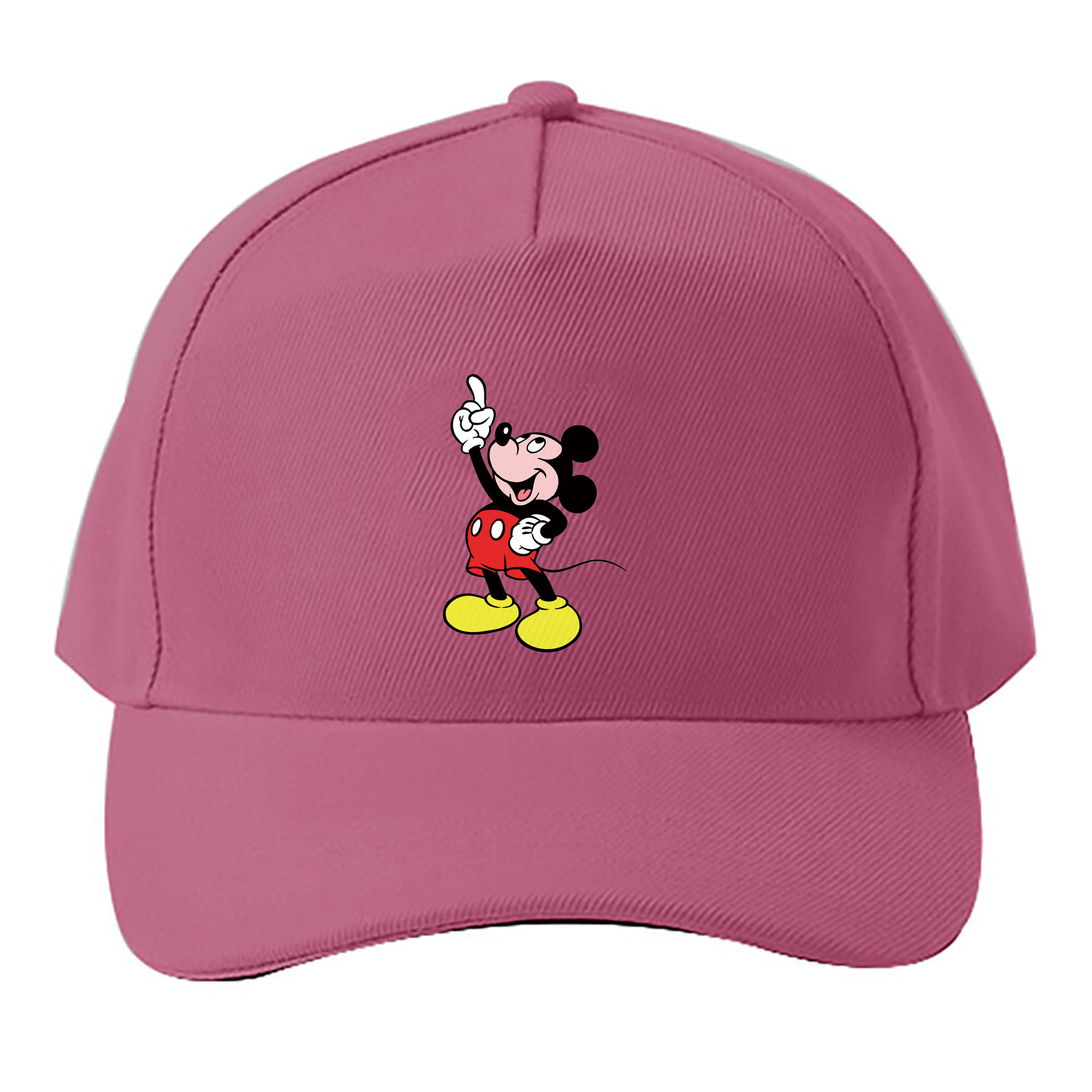（画像用） ミッキーマウス Mickey Mouse ベースボールキャップ 綿100％ 男女兼用 帽子 スポーツ